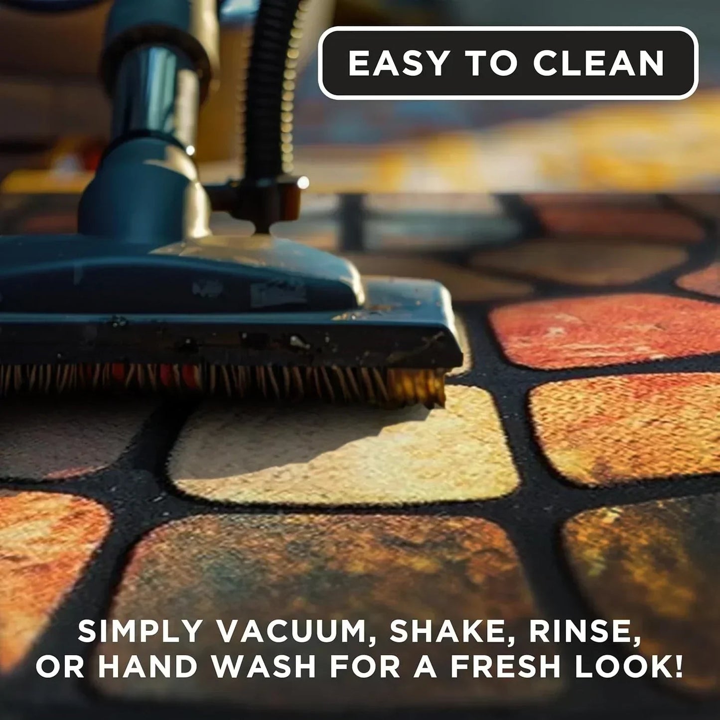 🌈💖Полукръгъл подложка в бохо стил — противохлъзгаща, мека подложка