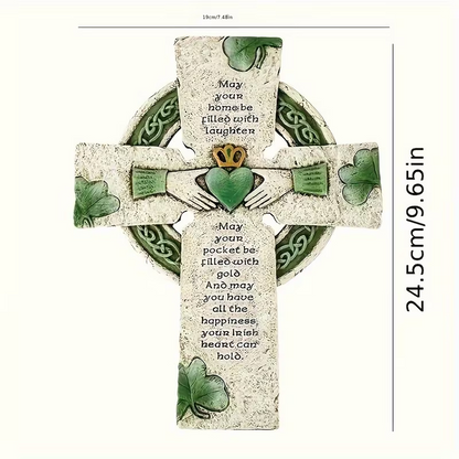 🔥Мега разпродажба в края на годината, спестете до 60%✝ Винтидж дървен стенен кръст с Исус Христос