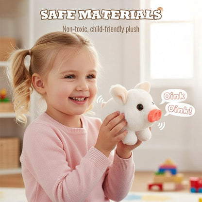 Крайгодишна специална оферта — изключително реалистично електрическо плюшено прасенце – 🎁 Най-добрият подарък