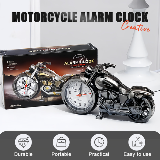 Празнична разпродажба🏍️⏰ Креативен мотоциклетен будилник🎁