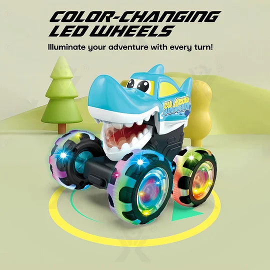 🚗🚗 Монстр Трак + Светлинни ефекти, безкрайно забавление, от което не можеш да спреш да играеш!