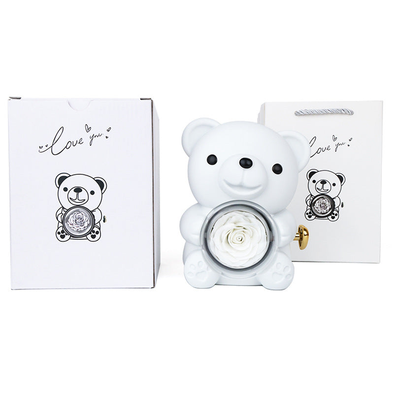 🐻🌹Подаръчна кутия с розово мече – изненадай любимия си човек!!!