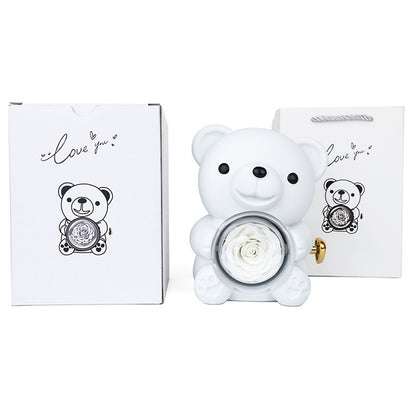 🐻🌹Подаръчна кутия с розово мече – изненадай любимия си човек!!!