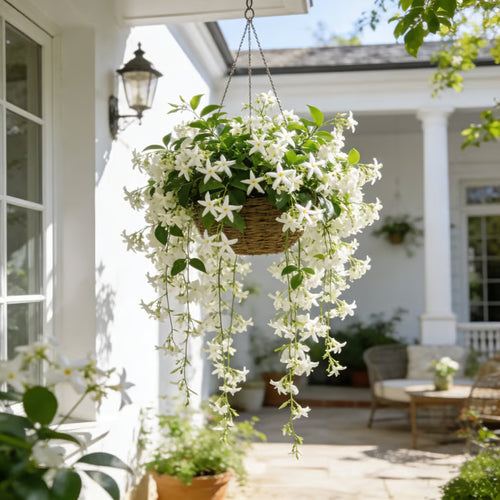 🌸Зимно висящ жасмин - мечтателно стайно цвете🌿❄️